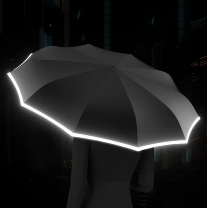 Windproof Reflective Safety Umbrella