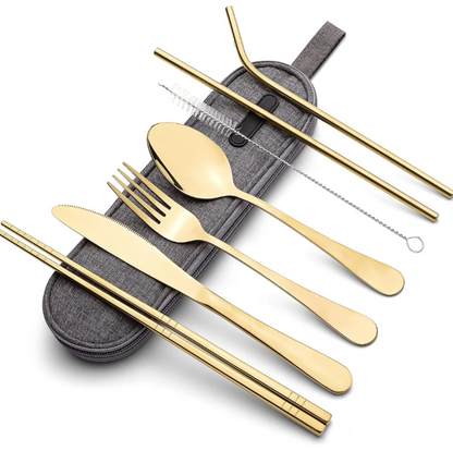 Portable Stainless Steel Cutlery Set