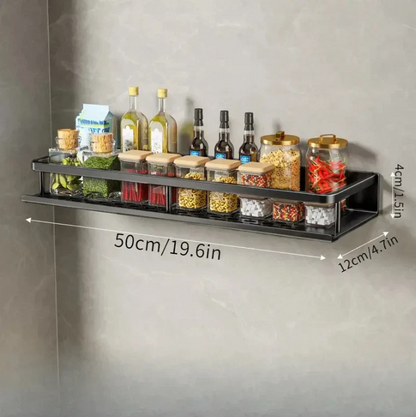 Modern Grey Kitchen Shelf