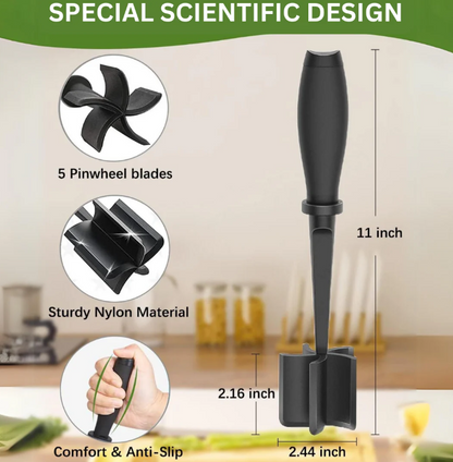 Heat-Resistant Ground Meat Masher