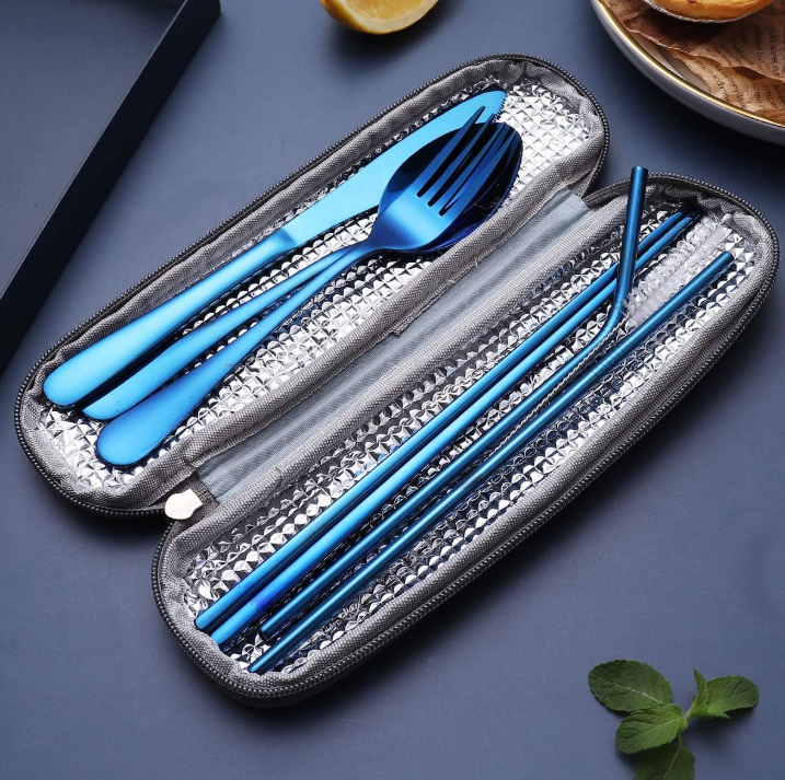 Portable Stainless Steel Cutlery Set