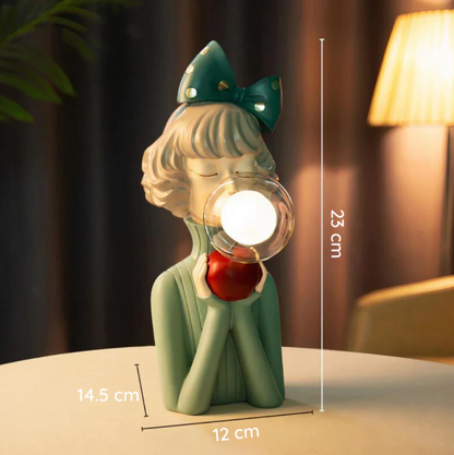 Whimsical Bubble Gum Light Sculpture