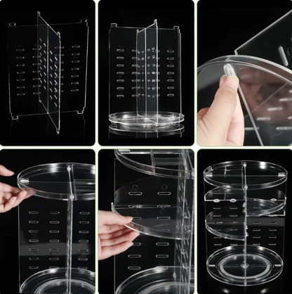 360° Rotating Cosmetic Organizer