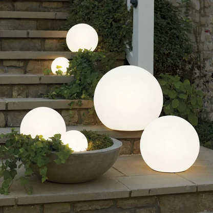 Luminous Sphere Outdoor Lamp
