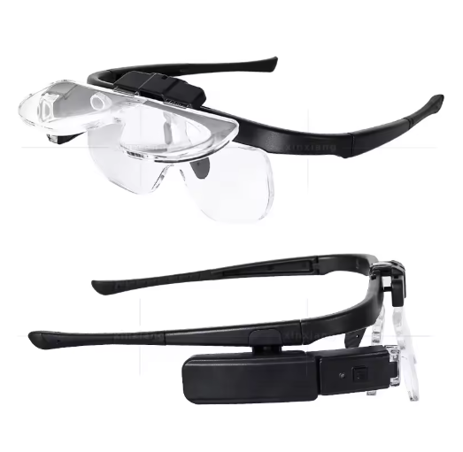 Rechargeable Hands-Free Magnifying Glass