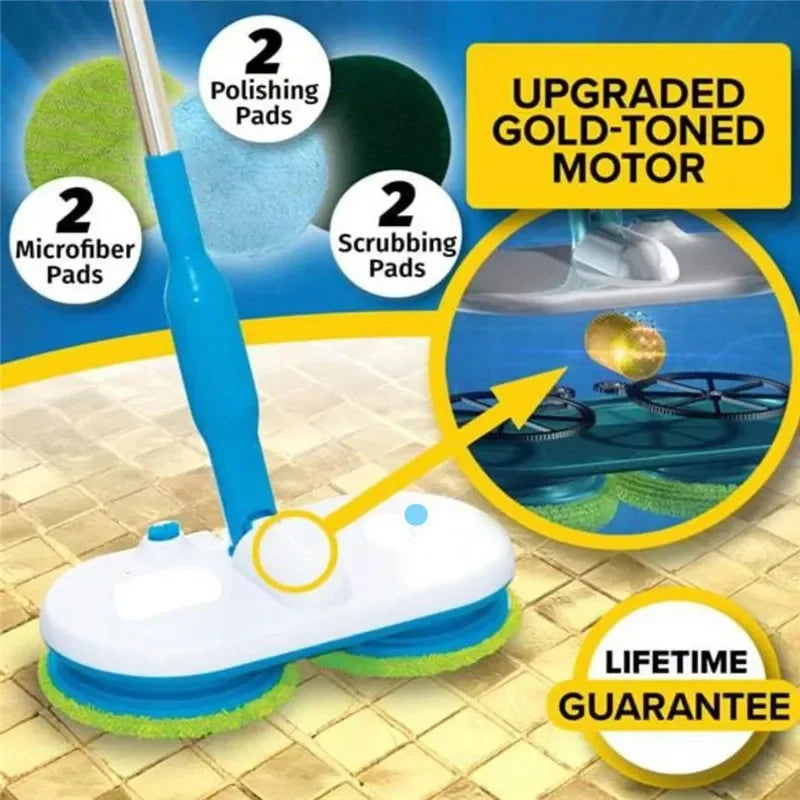 Cordless Electric Floor Mop with Reusable Pads – Easy and Efficient Cleaning