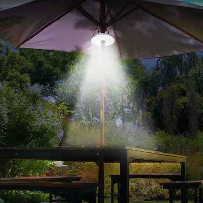 Portable Solar LED Camping Lantern – Hanging Light for Outdoor Adventures