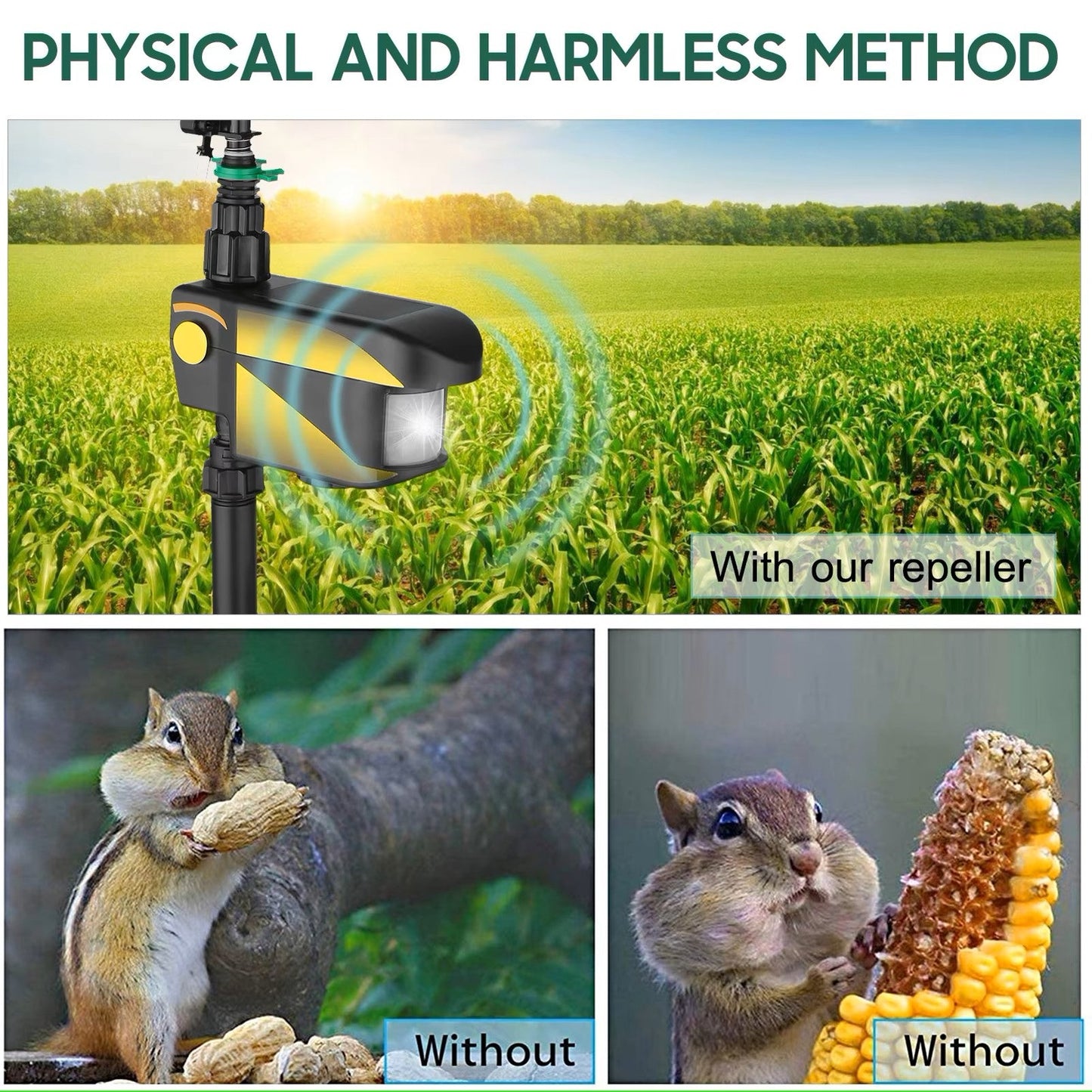 Adjustable Garden Irrigation Sprinkler – Portable Watering System with Stand