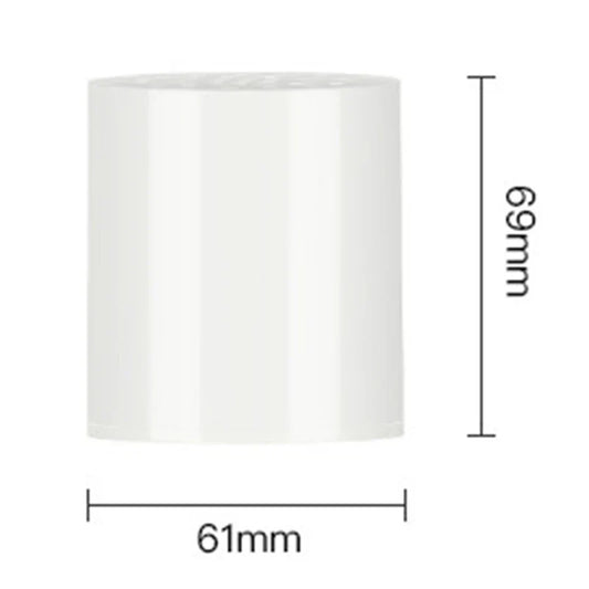 Set of 5 Replacement Water Filter Cartridges – Compatible with Shower Filters for Clean Water
