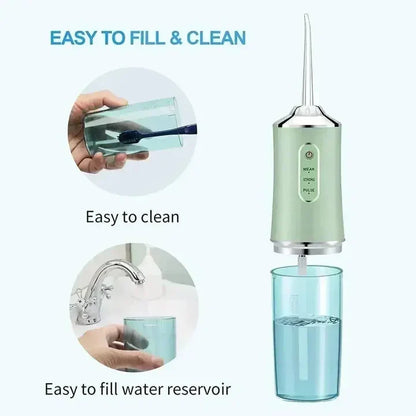 Rechargeable Water Flosser | Deep Cleaning For Healthy Gums