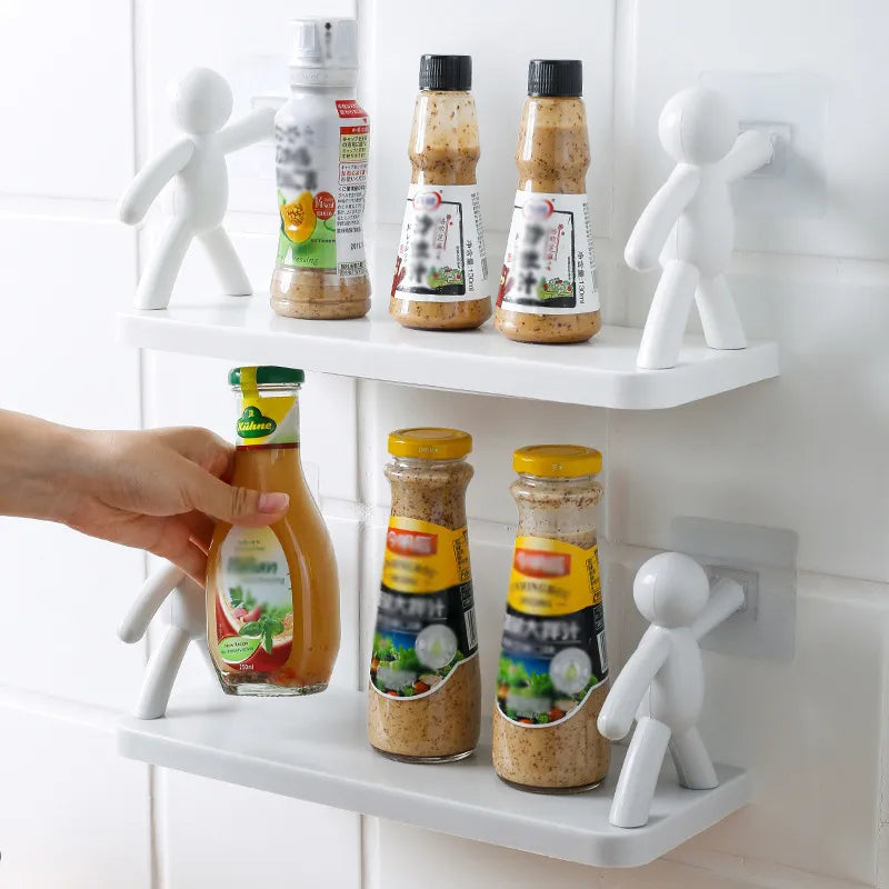Creative Space-Saving Storage Organizer with Functional Shelves – Practical and Efficient