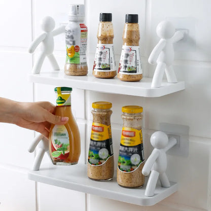 Creative Space-Saving Storage Organizer with Functional Shelves – Practical and Efficient