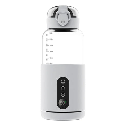 Portable Bottle Warmer with Display – On-the-Go Solution