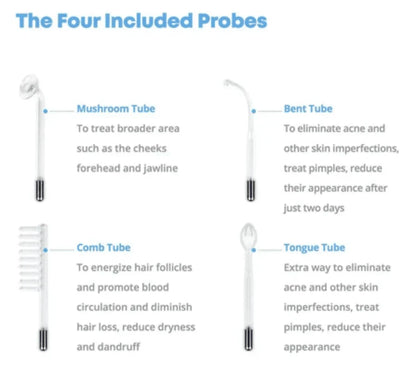 High-Frequency Facial Therapy Wand