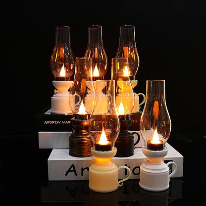 Sophisticated LED Oil Lamps