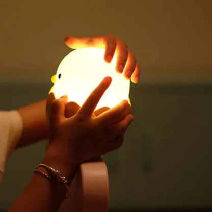 Cute Kuiken Night Lamp for Children – LED Egg Design for Kids' Room