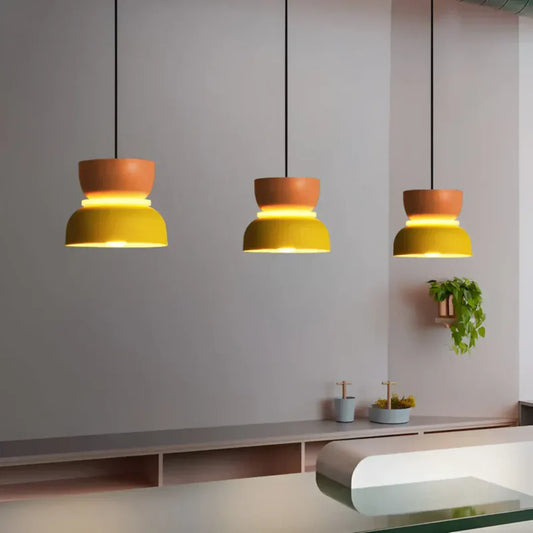 Colorful Macaron-Inspired LED Pendant Light