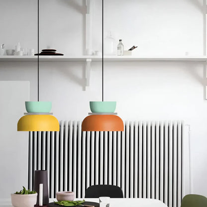 Colorful Macaron-Inspired LED Pendant Light