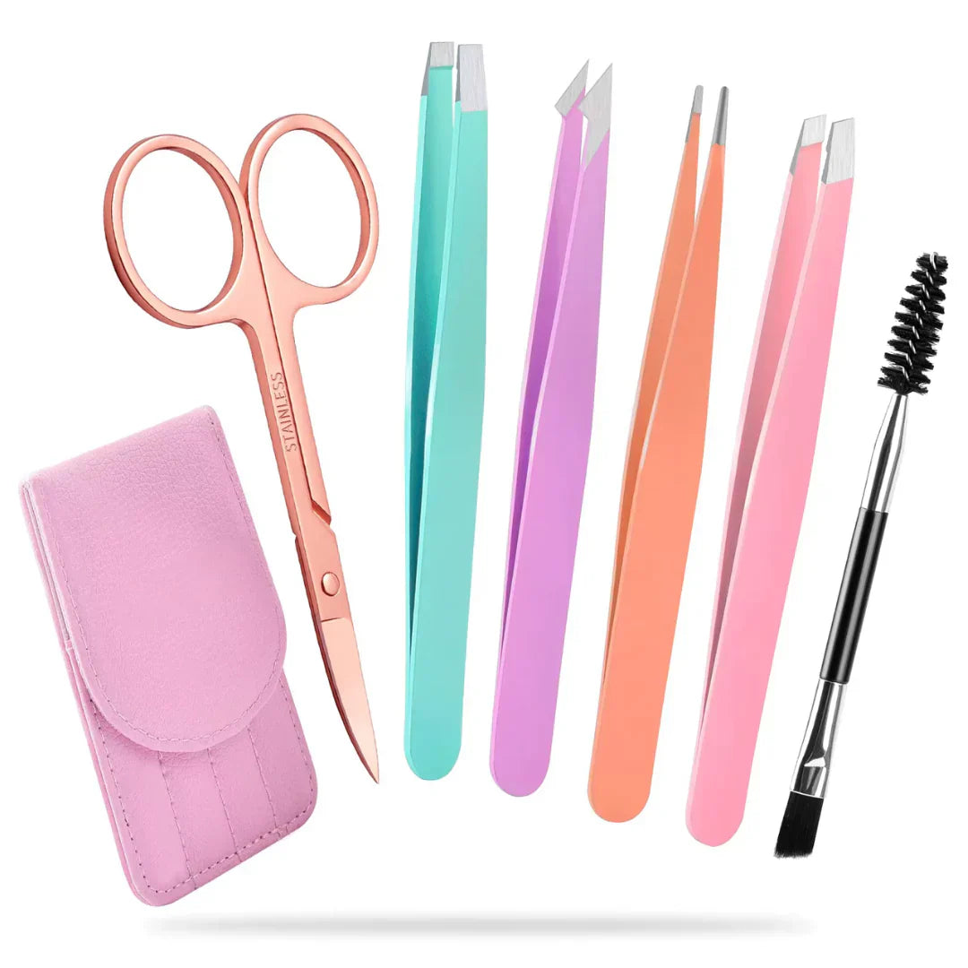 Ultimate 6-Piece Precision Tweezers Set