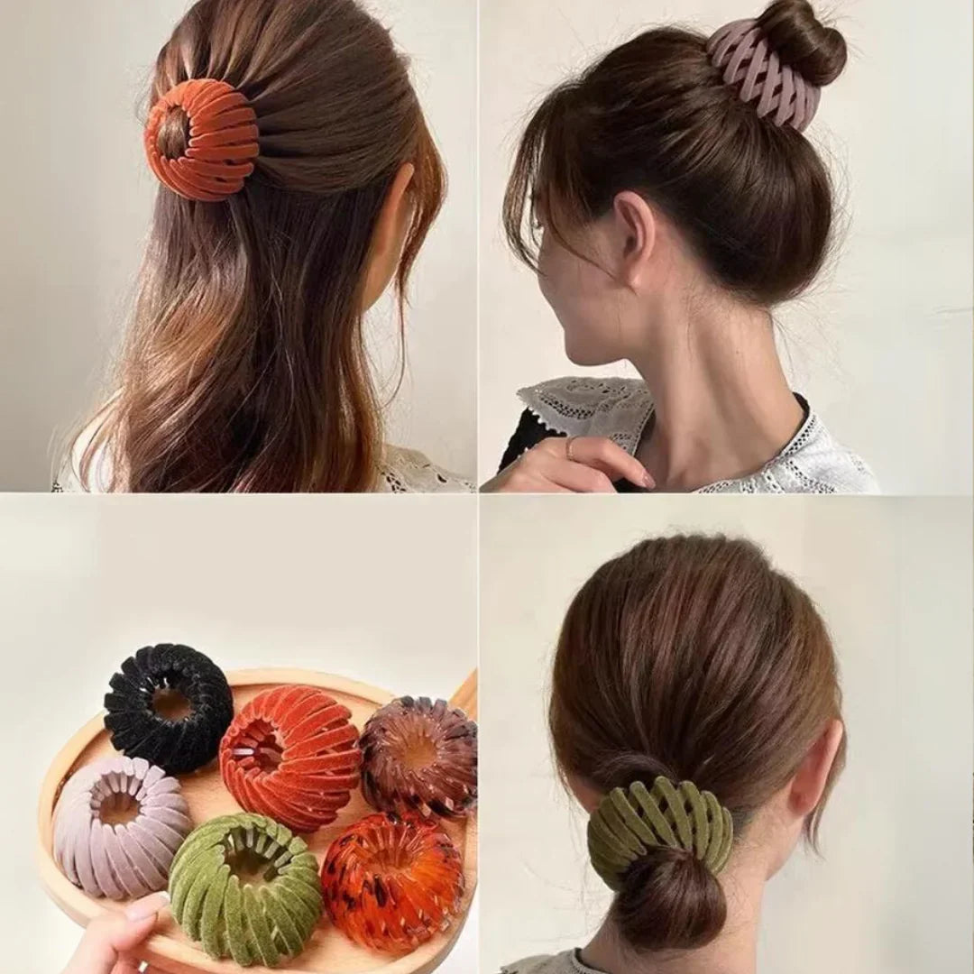 Chic Velvet Hair Clips – Set of 3