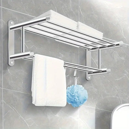 Durable Stainless Steel Towel Rack for Modern Bathrooms