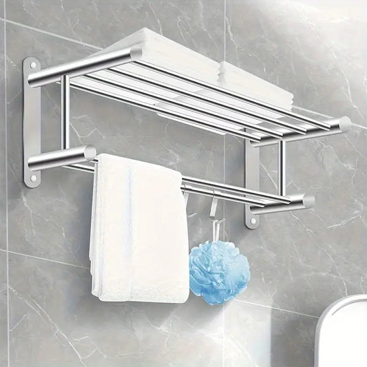 Durable Stainless Steel Towel Rack for Modern Bathrooms