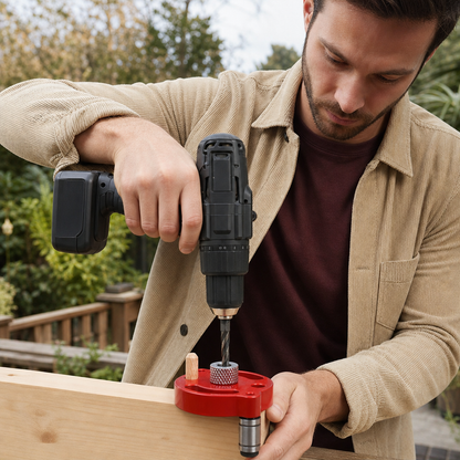Self-Centering Doweling Jig – Precision Drill Guide