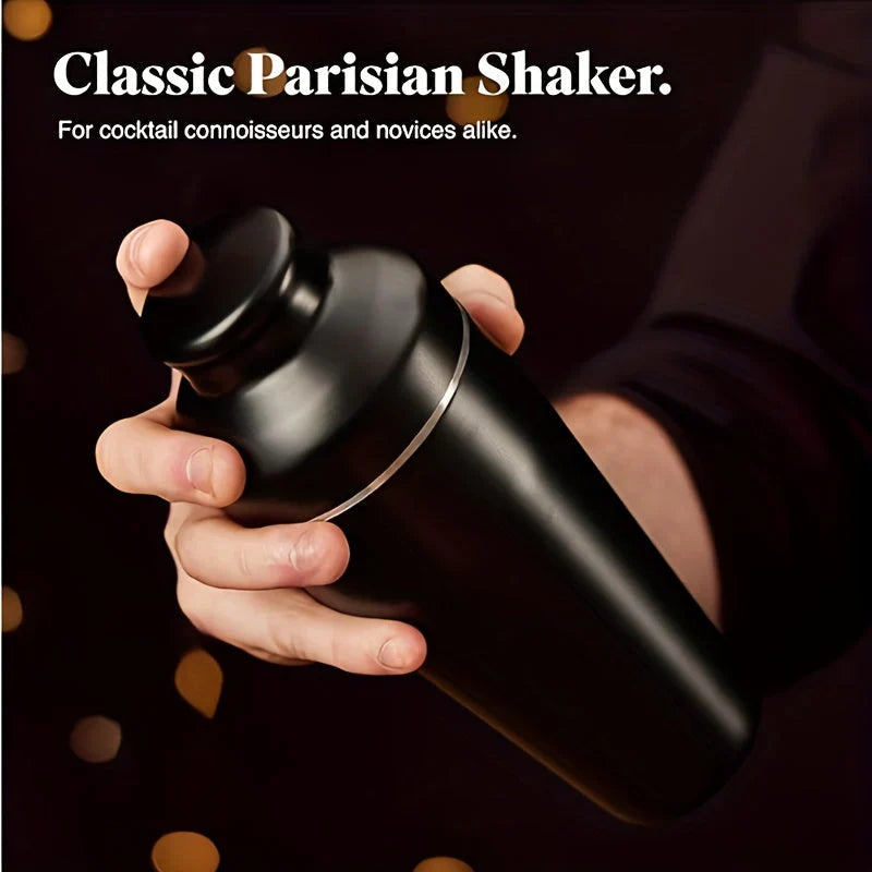 Stainless Steel Professional Cocktail Set – Complete Bartender Kit for Perfectly Crafted Drinks