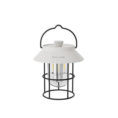 Retro LED Camping Lantern – Portable Light for Indoor and Outdoor Use