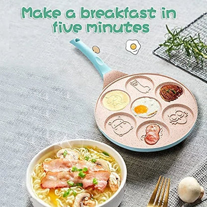 Kids Breakfast Frying Pan – Fun Egg and Pancake Mold Skillet