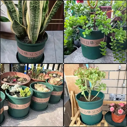Durable Plastic Flower Pot – Weather-Resistant Planter for Garden & Balcony