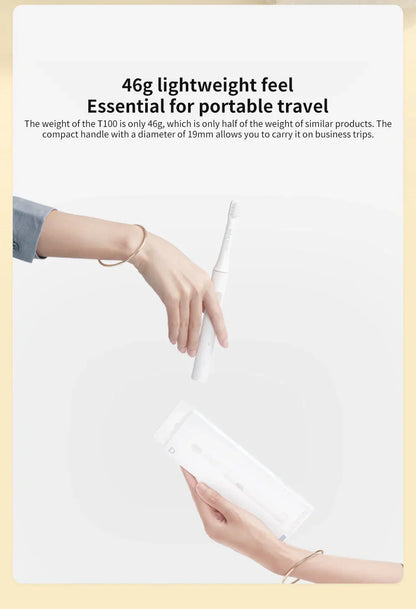 Rechargeable Waterproof Sonic Toothbrush With USB Charging