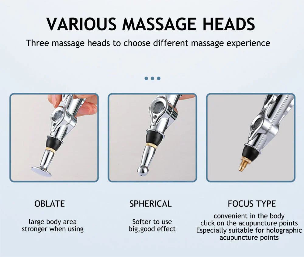 Rechargeable Acupuncture Pen | Meridian Stimulator For Targeted Pain Relief