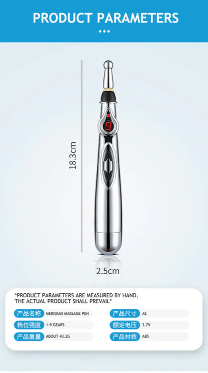 Rechargeable Acupuncture Pen | Meridian Stimulator For Targeted Pain Relief
