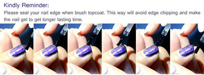 UV & LED Gel Nail Polish – Long-Lasting Soak-Off Formula