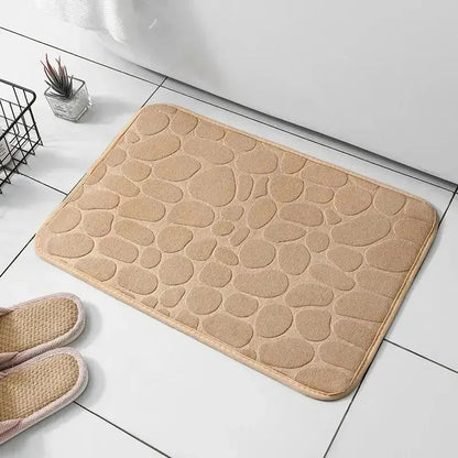 Non-Slip Memory Foam Bath Mat – Soft Absorbent for Bathroom