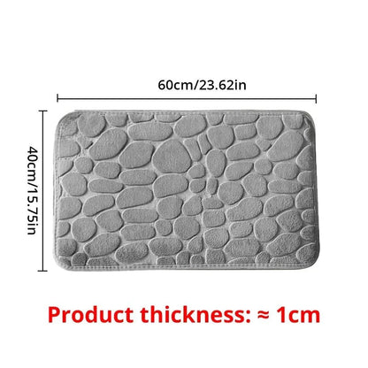 Non-Slip Memory Foam Bath Mat – Soft Absorbent for Bathroom