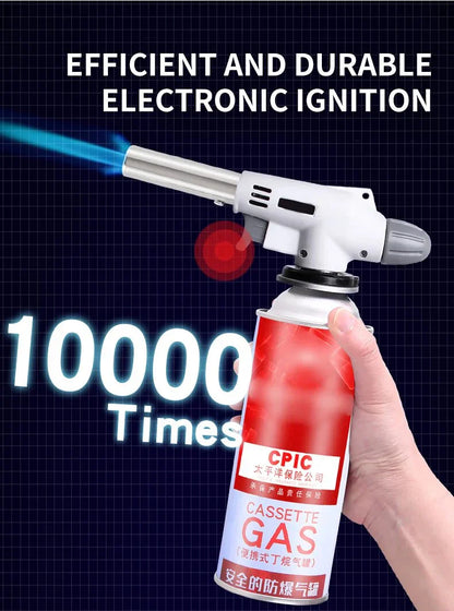 Portable Butane Torch Lighter – Ideal for BBQ, Camping & Kitchen Use
