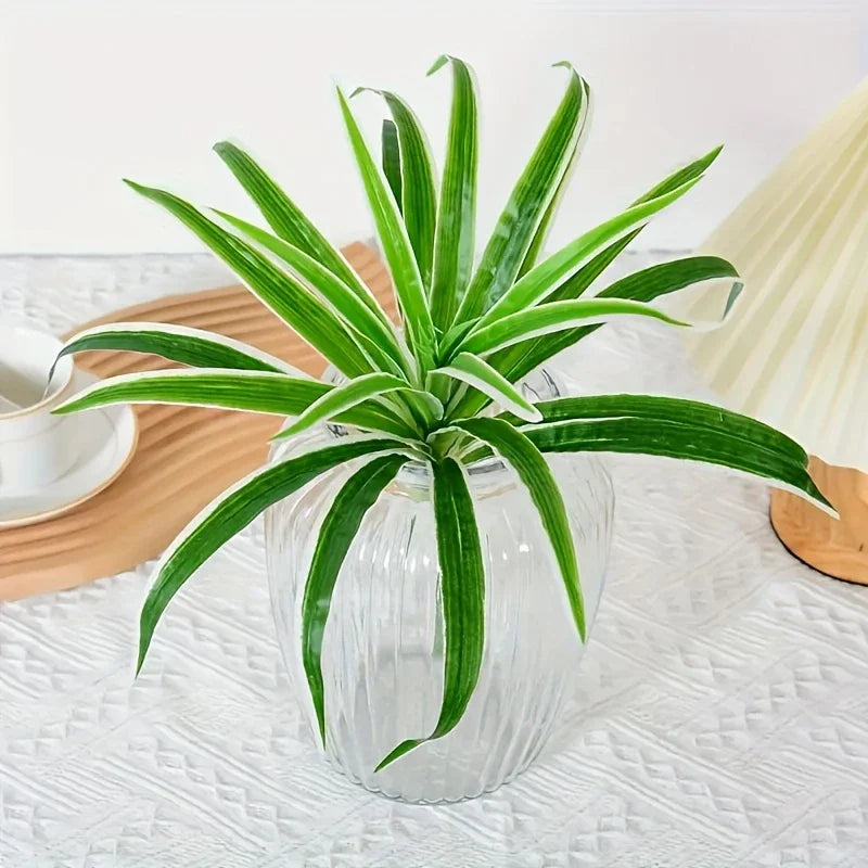 Lifelike Artificial Grass Plant in Pot – Decorative Greenery for Home and Office Décor