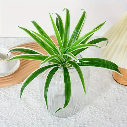 Lifelike Artificial Grass Plant in Pot – Decorative Greenery for Home and Office Décor