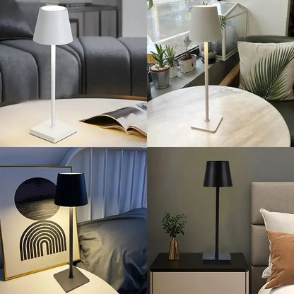 Sleek Rechargeable LED Table Lamp