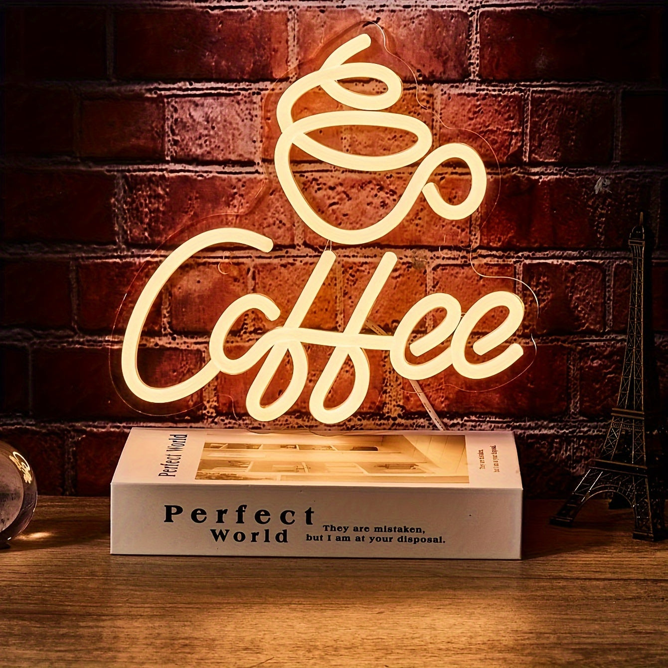 Neon LED Coffee Wall Sign – Stylish Coffee-Inspired Décor