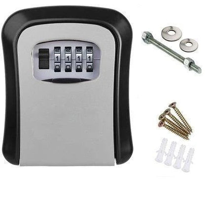 Secure Key Box with Code - Weatherproof Key Storage Solution