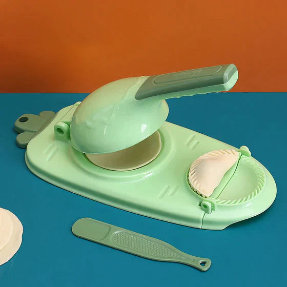 Efficient Dumpling Mould with Lever Mechanism – Quick and Even Dumplings Maker for Easy Cooking