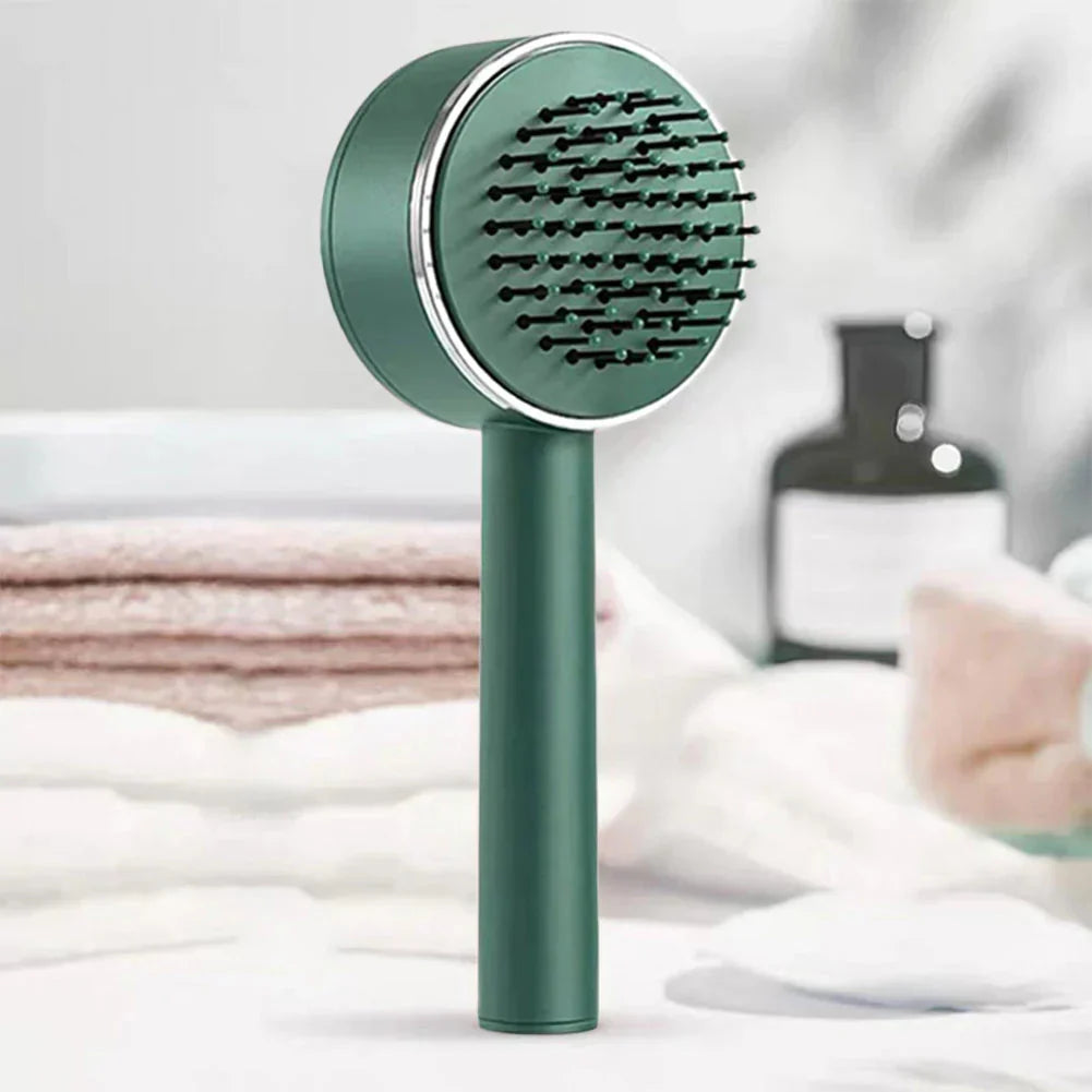 Effortless Scalp Massager and Hair Detangler for Smooth, Tangle-Free Hair