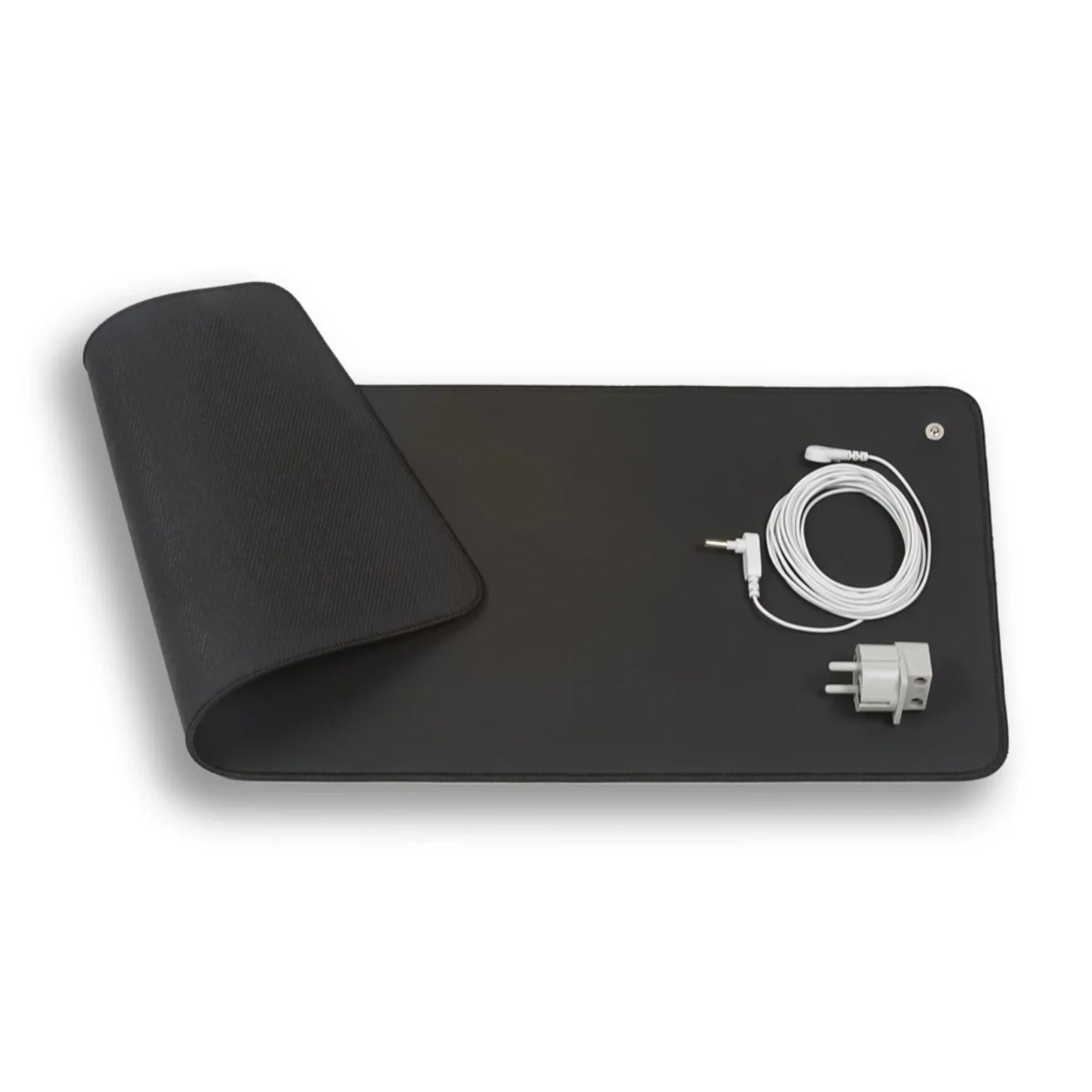 Carbon Leather Grounding Mat for Electronics and Health Improvement