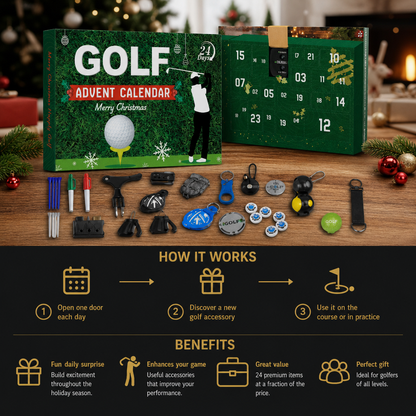 Golf Advent Calendar 2026 – 24 Days of Golf Accessories & Surprises