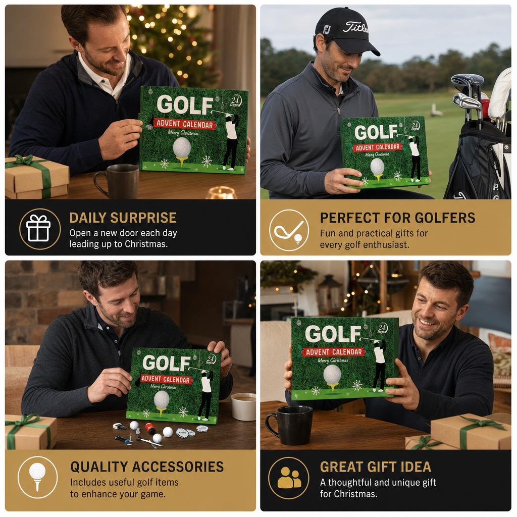 Golf Advent Calendar 2026 – 24 Days of Golf Accessories & Surprises