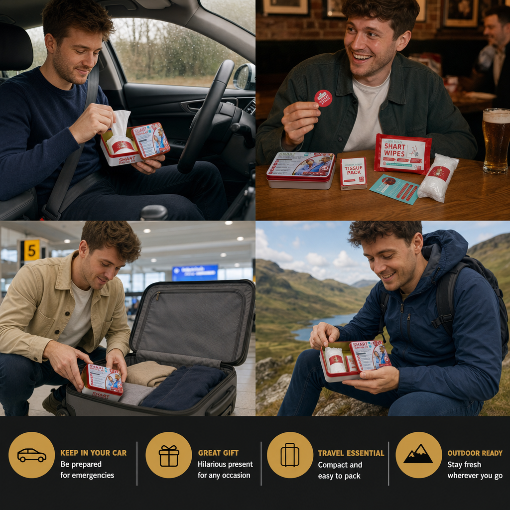 Funny Shart Survival Kit – Ultimate Poop Prank Gift Set