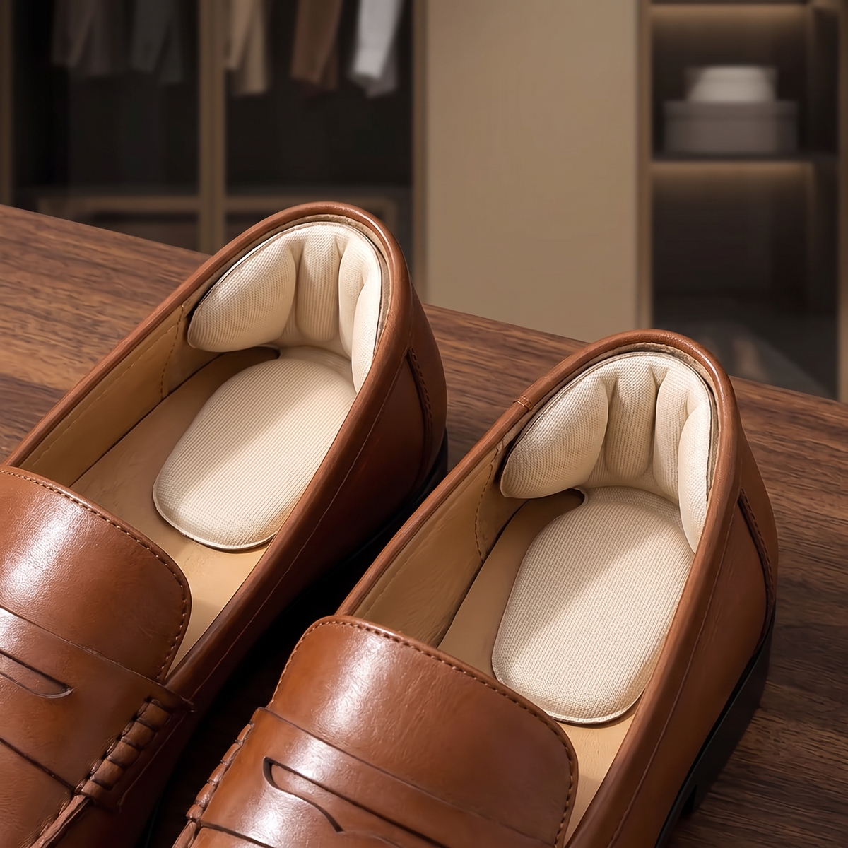 Soft & Breathable Double-Layer Foam Heel Cushions